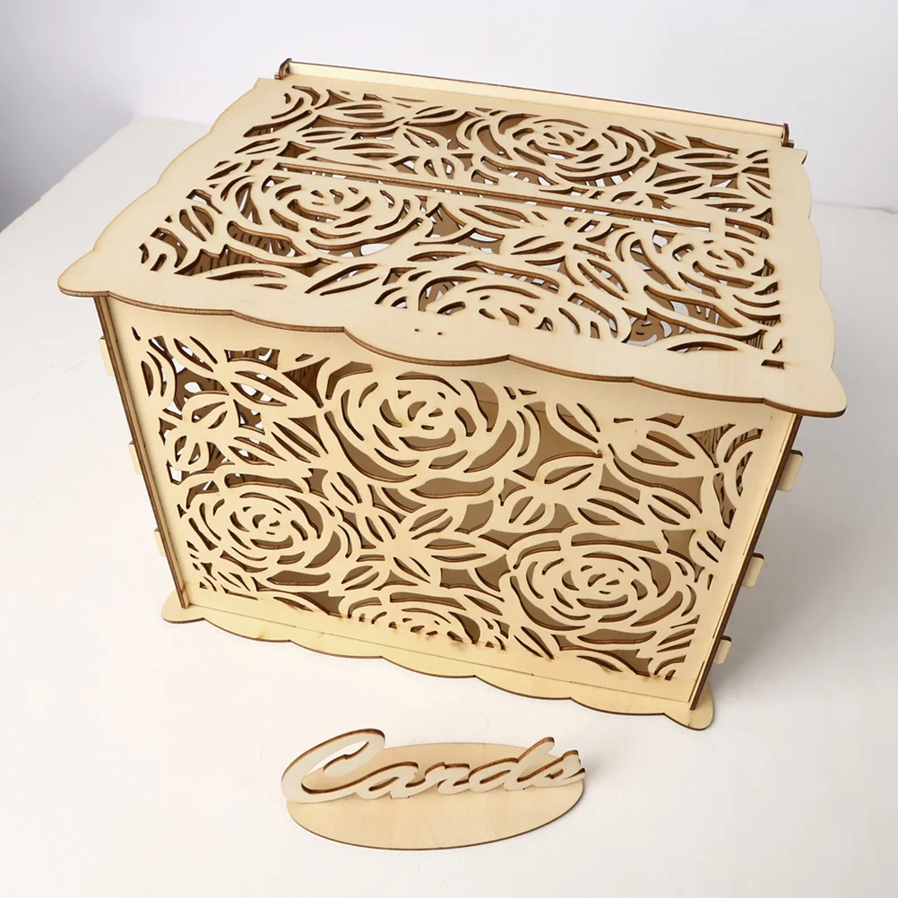 

12pcs Diy Hollow Out Rose Pattern For Cards Gifts Storage Handmade Flower Wedding Box Flower Wedding Box