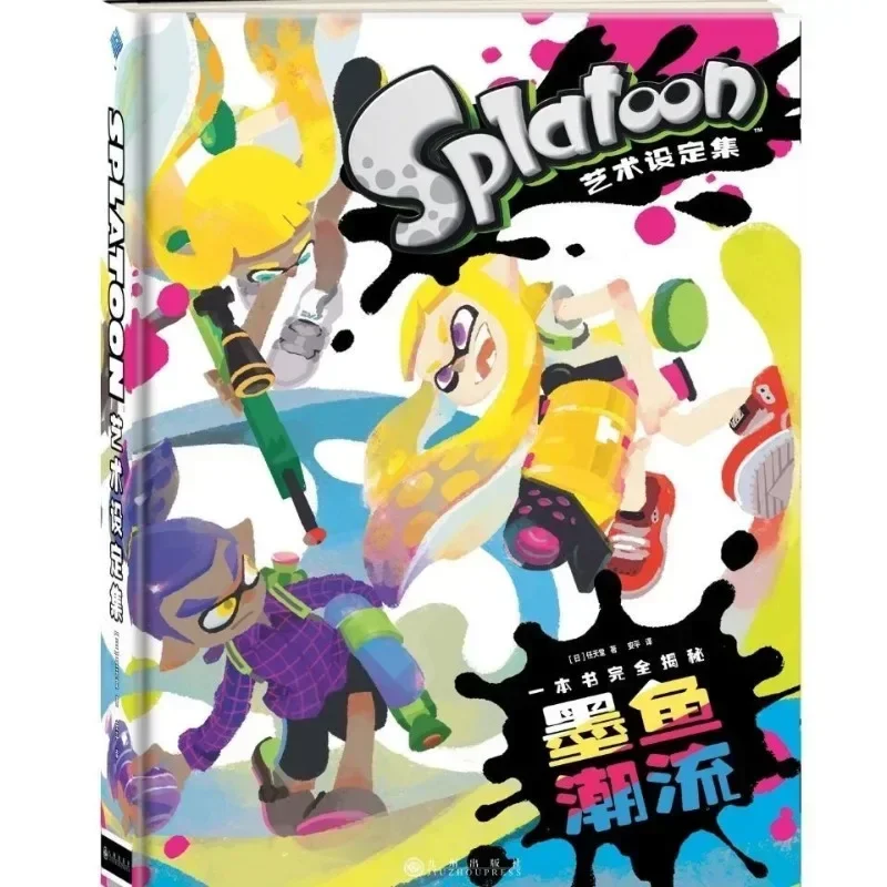 Original Japanese Vertion 328/400 Pages Splatoon 1/2/3 Series Art Set Collection Books