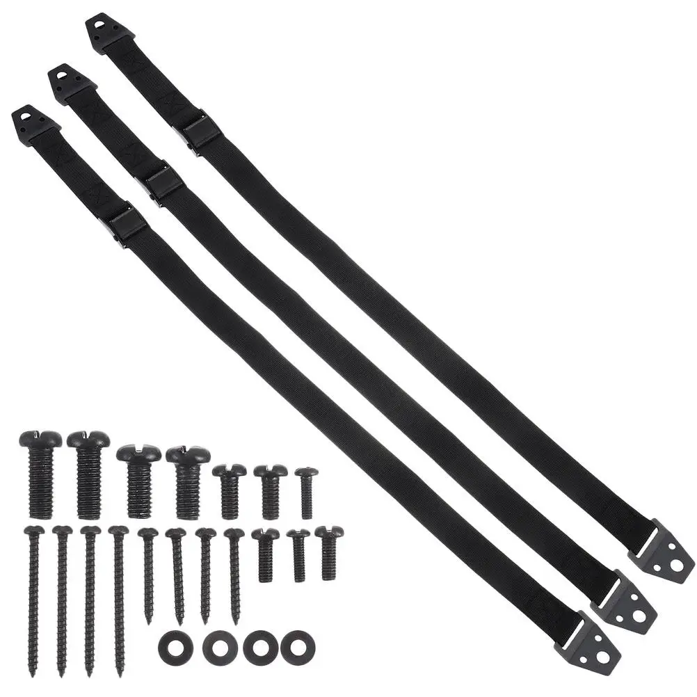 

3Pcs Adjustable Safety Straps Anti-Fall TV Belt Multi-Function Wear-Resistant Furniture Strap Earthquake Strap Household Use