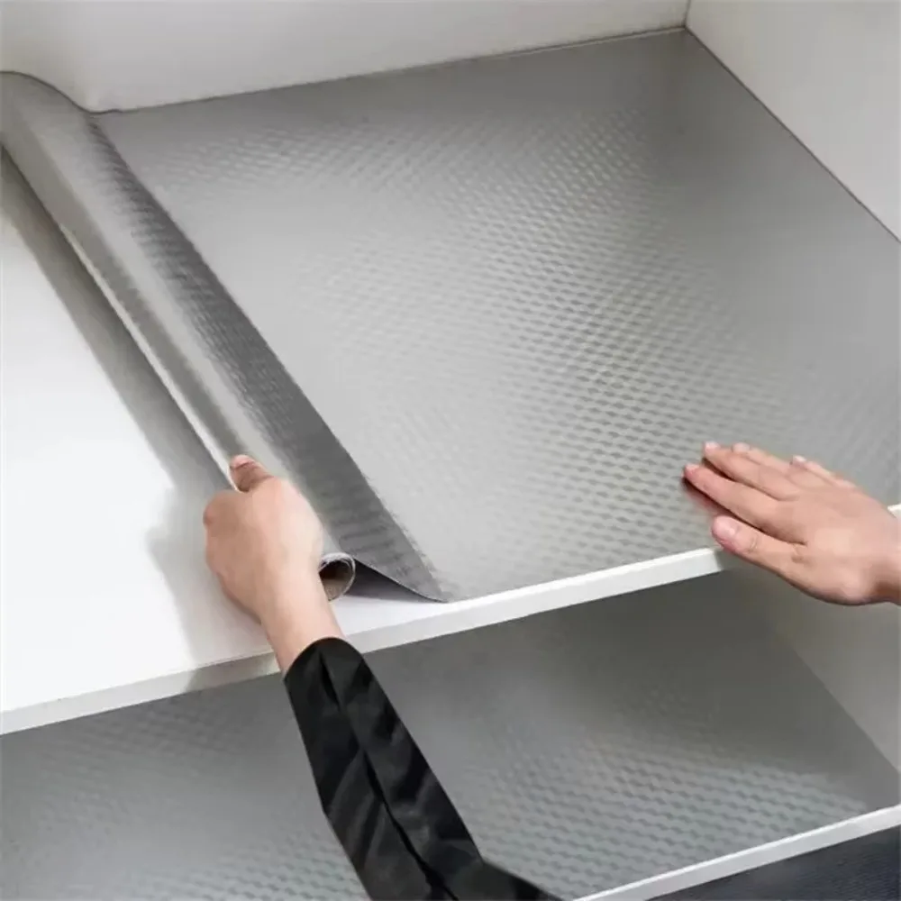 Oil-proof Wall Stickers Waterproof Stove Cabinet Oil Resistant Stickers High Temperature Resistant Self Adhesive