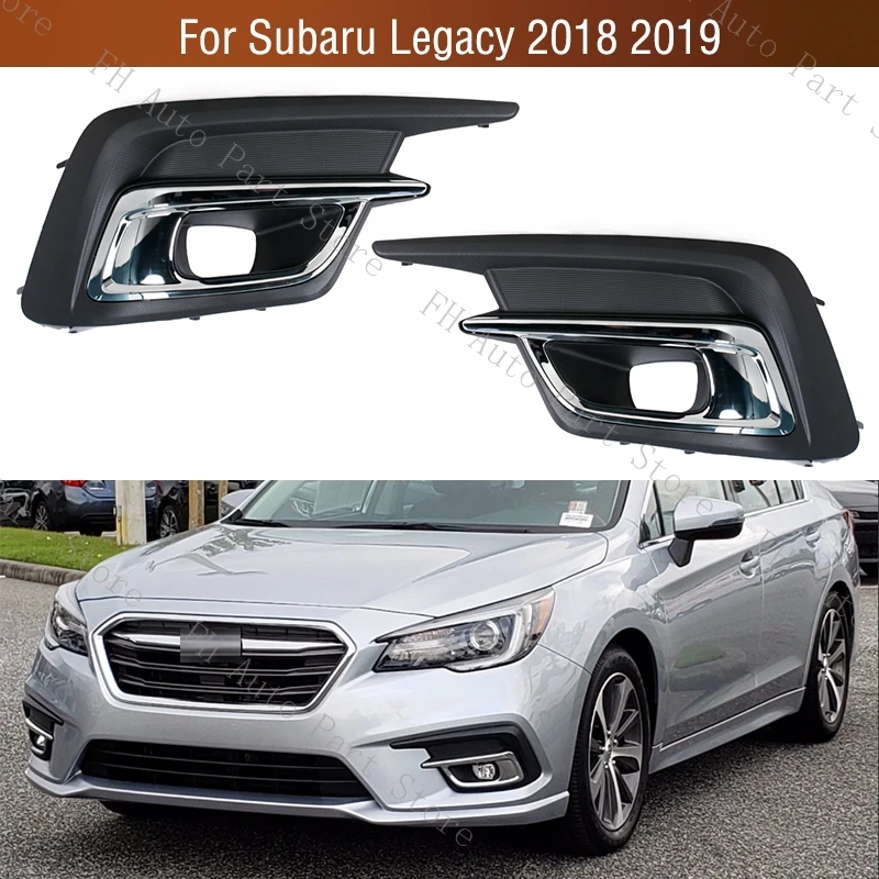 57731AL68A 57731AL69A Car Front Bumper Fog Lamp Light Cover Frame Foglight Trim Lid Bezel Hood For Subaru Legacy 2018 2019