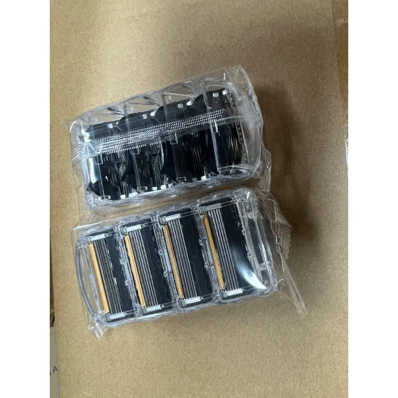 

Лидер продаж, ручная бритва для мужчин, пятислойные лезвия, лезвия из нержавеющей стали, без повреждения кожи, лезвия в старом стиле, бритвенные головки, бритва