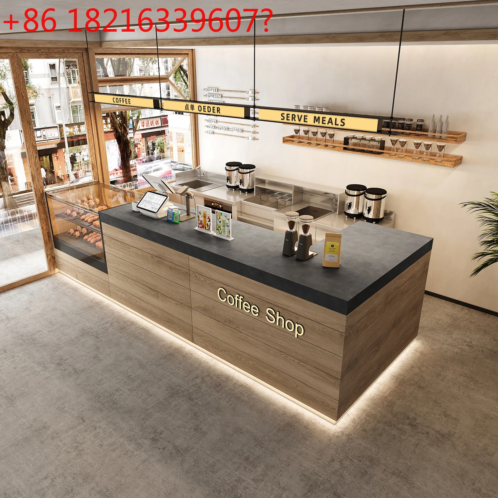 Página de pago vintage, panadería, bar, pastel, tienda de postres, mostrador de recepción, mostrador de recepción de hotel