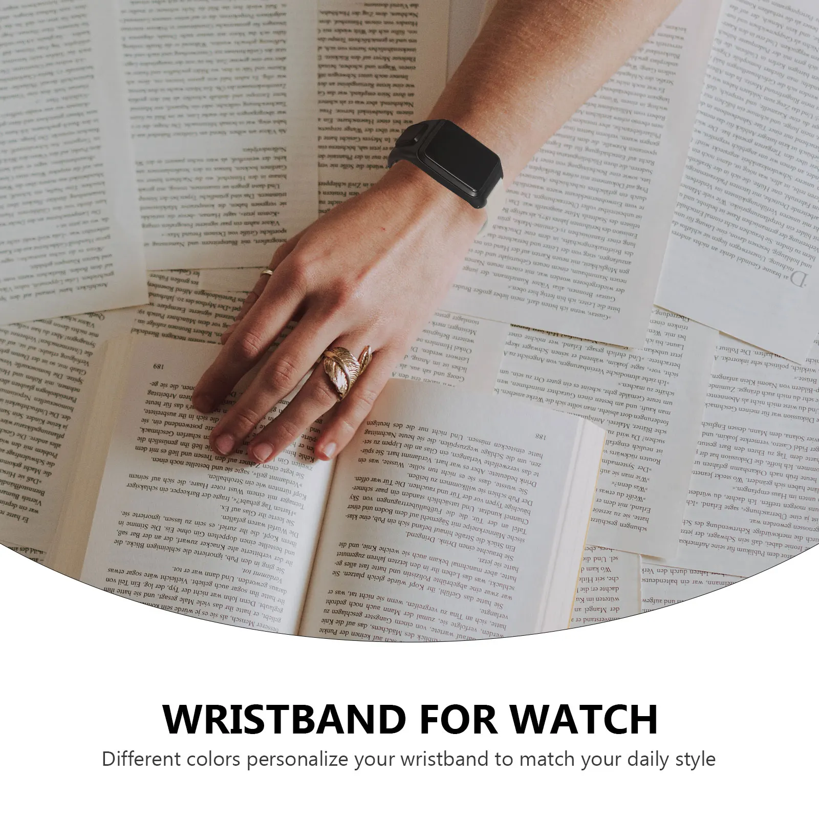 

Premium Silicone Watch Band For Runner3/Adventurer Adjustable Fit Full Access Easy Install Replacement Smartwatch Strap