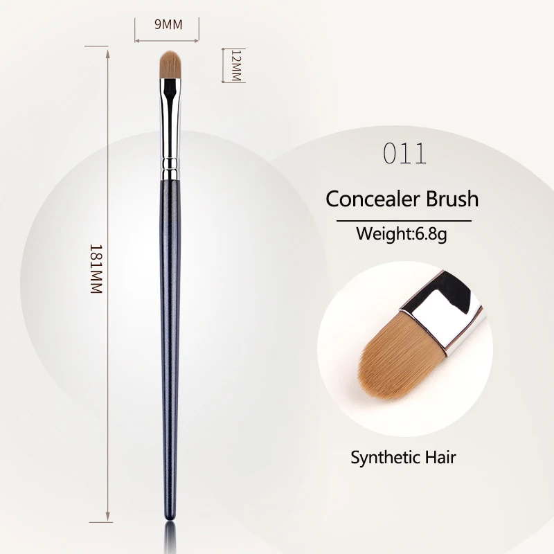 1pc Concealer Makeup brushes Precision small Concealer Make up brushes Pointed Detail Eyeshadow essential Eye cosmetic tools 011