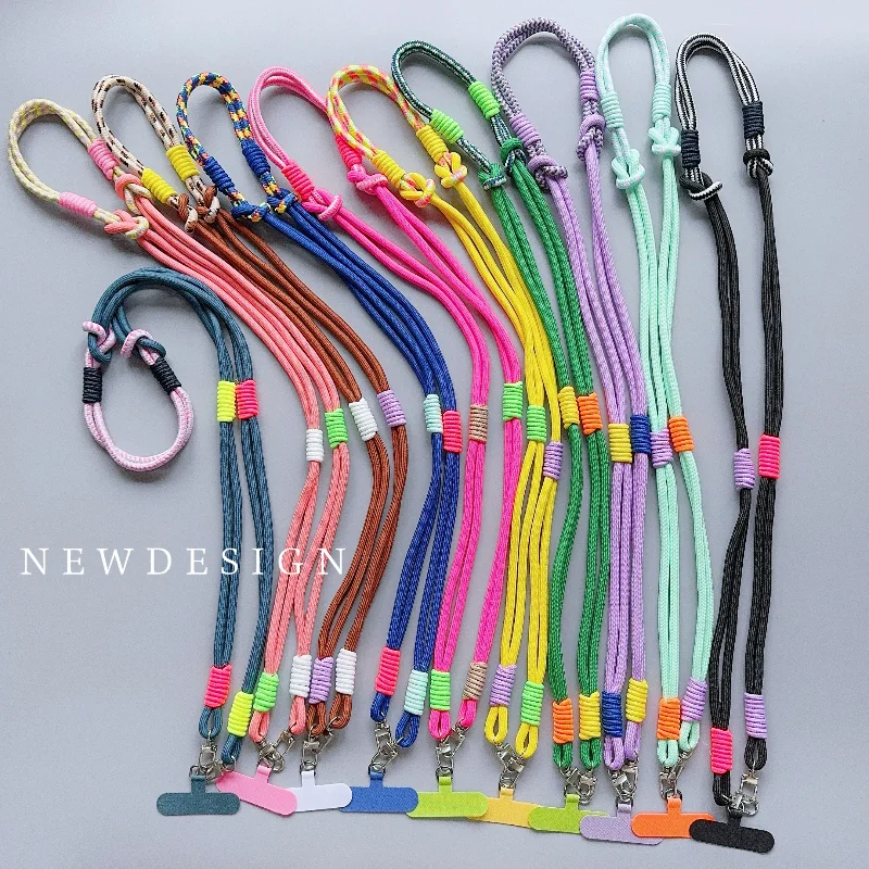 

Universal Handwoven Phone Lanyard Long Crossbody Strap Sturdy And Durable Anti Loss Unisex Personalized Chain Rope