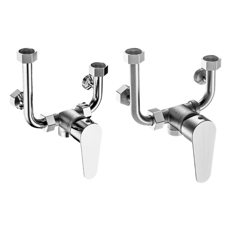 

Stainless Steel Water Heater Valves Hot and Cold Shower Bathroom Bath Opens Mounted Mixing Valves for Shower