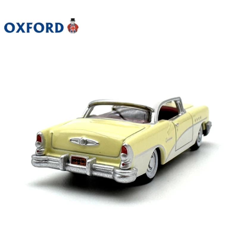 Diecast 1:87 Scale Century 1955 Alloy Retro Car Model Finished Product Simulation Toy Collection Gift Static Model Display