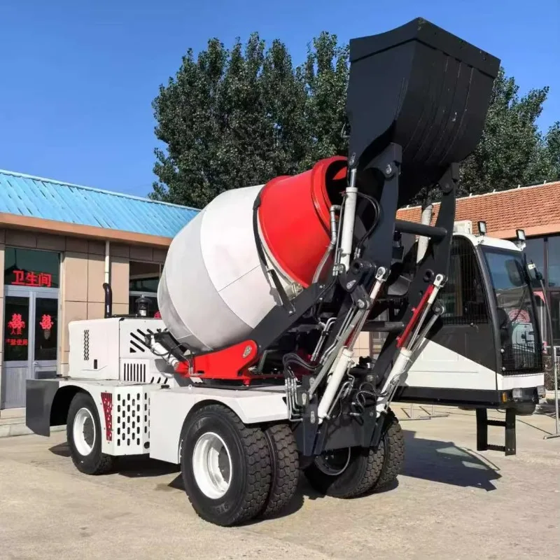 Camión mezclador de hormigón con autocarriente SINOTUCK HOWO de alta calidad, tracción 4x2, capacidad de 20-50 toneladas, motor de D12.42-20, transmisión HW19710