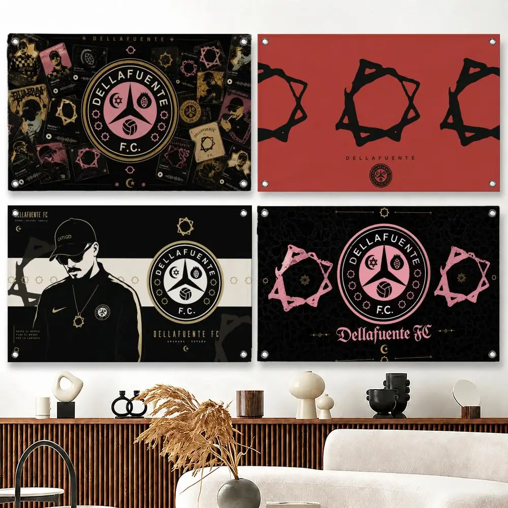 Singer Dellafuente Flags flag Suitable For Party Club Outdoor Interior Wall Decoration Banner Fans Gift