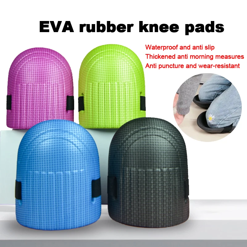 

1 Pair EVA Foam Knee Pad Protective Working Soft Padding Workplace Safety Self Protection Sport Kneepad For Gardening Cleaning