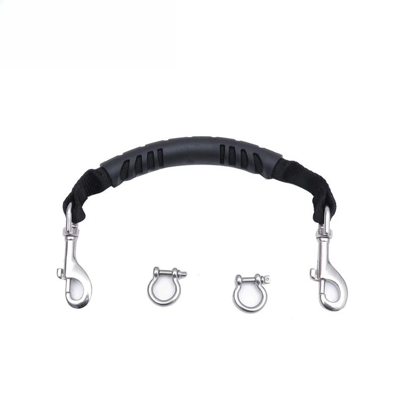 

Diving Multifunctional Handle Photography Light Arm Grip Handle Luggage Handle, Flashlight Hanging Rope Buckle T0018