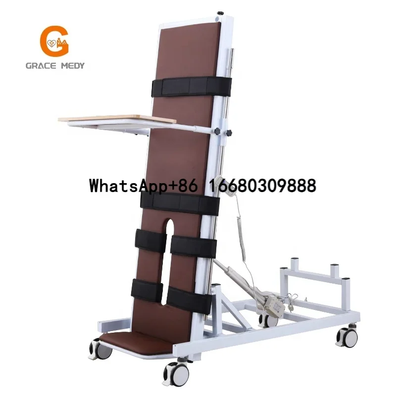 

electric medical function icu nursing bed elderly patient hospital physiotherapy standing bed