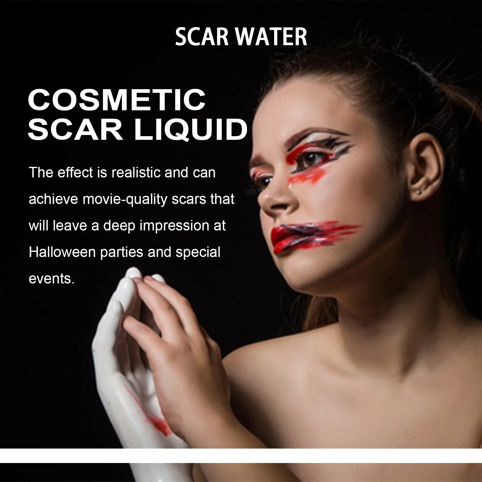 Fake Wound Scar Making Liquid Face Body Skin Simulation Professional Halloween Stage Special Latex Makeup Tool Water Cosmetics