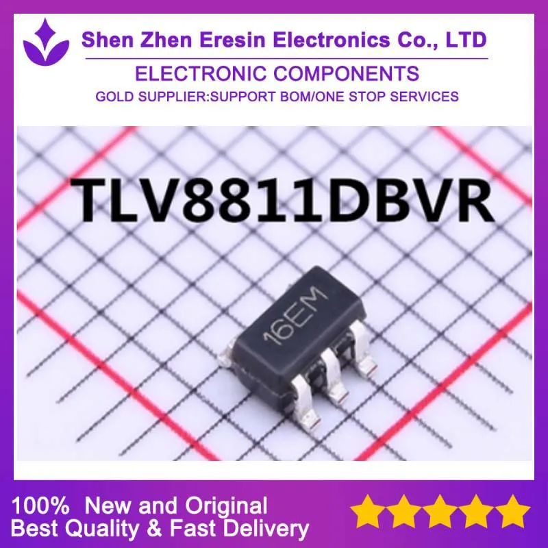 Free shipping    5PCS/LOT  TLV8811DBVR  SOT23-5    New and original