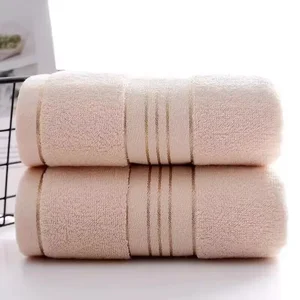 2 pure cotton house towels for adults with gold wire to wash the face, thick and soft absorbent towels 6 Main Sales Hand towel - №6