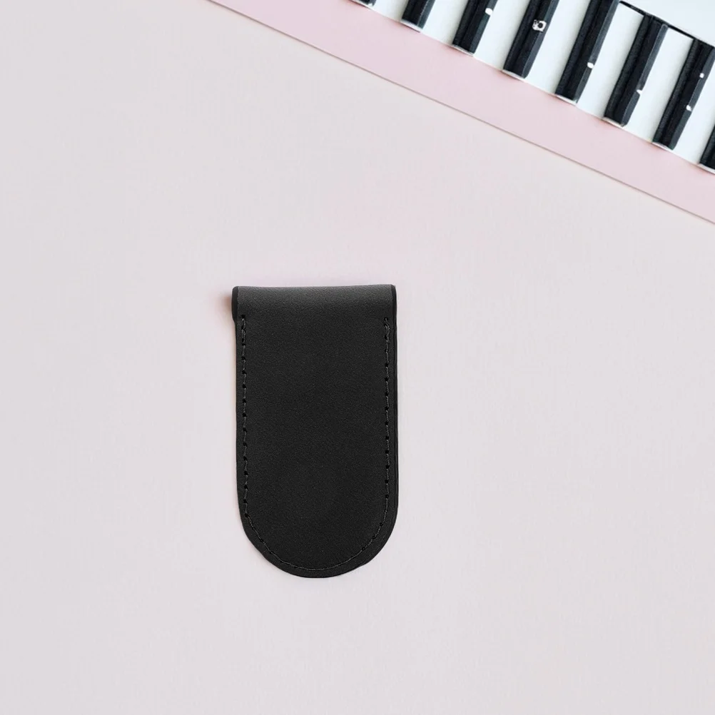 Morsetto per portafoglio porta contanti con clip in PU da 2 pezzi Accessorio pratico portatile per riporre le carte per uomini e donne all'aperto