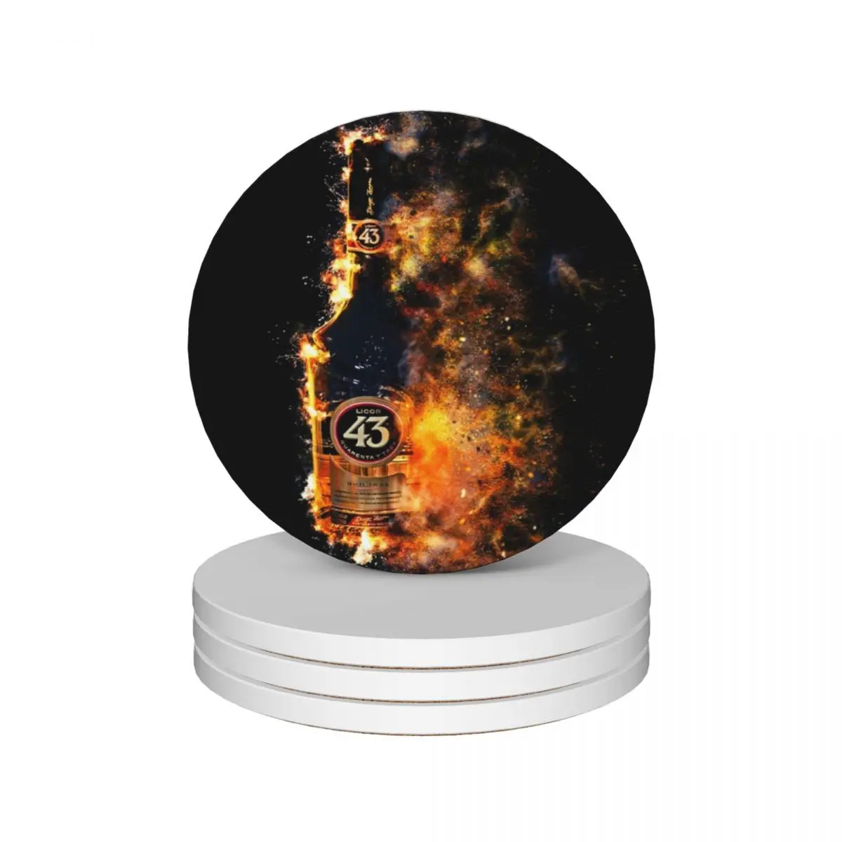 Подставки из керамики Licor 43 on fire (кварте i tre) (набор из 4)