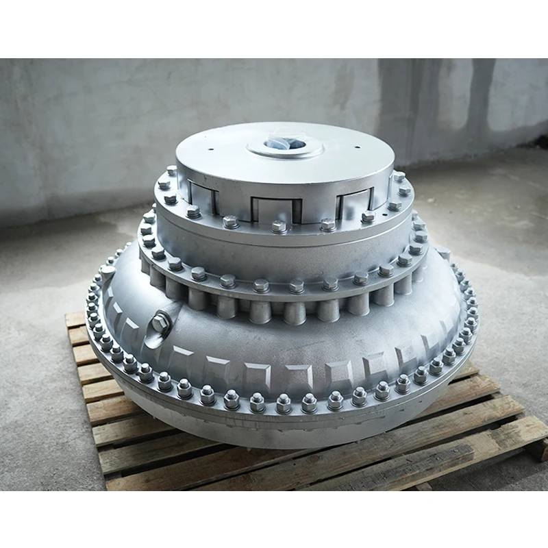 Kopling Penggerak Cairan Ukuran Standar untuk Pompa Air, Kipas, dan Kopling Isolasi Getaran Mesin