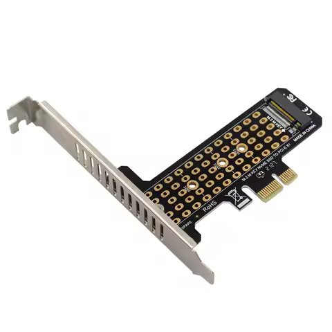 M.2 NVME To PCIe4.0 X1 Expansion Card Support PCIe X1 X4 X8 X16 Interface Hard Disk Adapter Card for SSD 2230/2242/2260/2280
