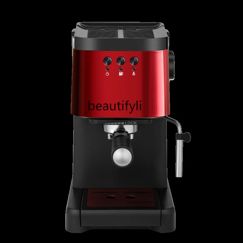 Ufficio semiautomatico italiano per uso domestico e commerciale in schiuma di latte a vapore ad alta pressione