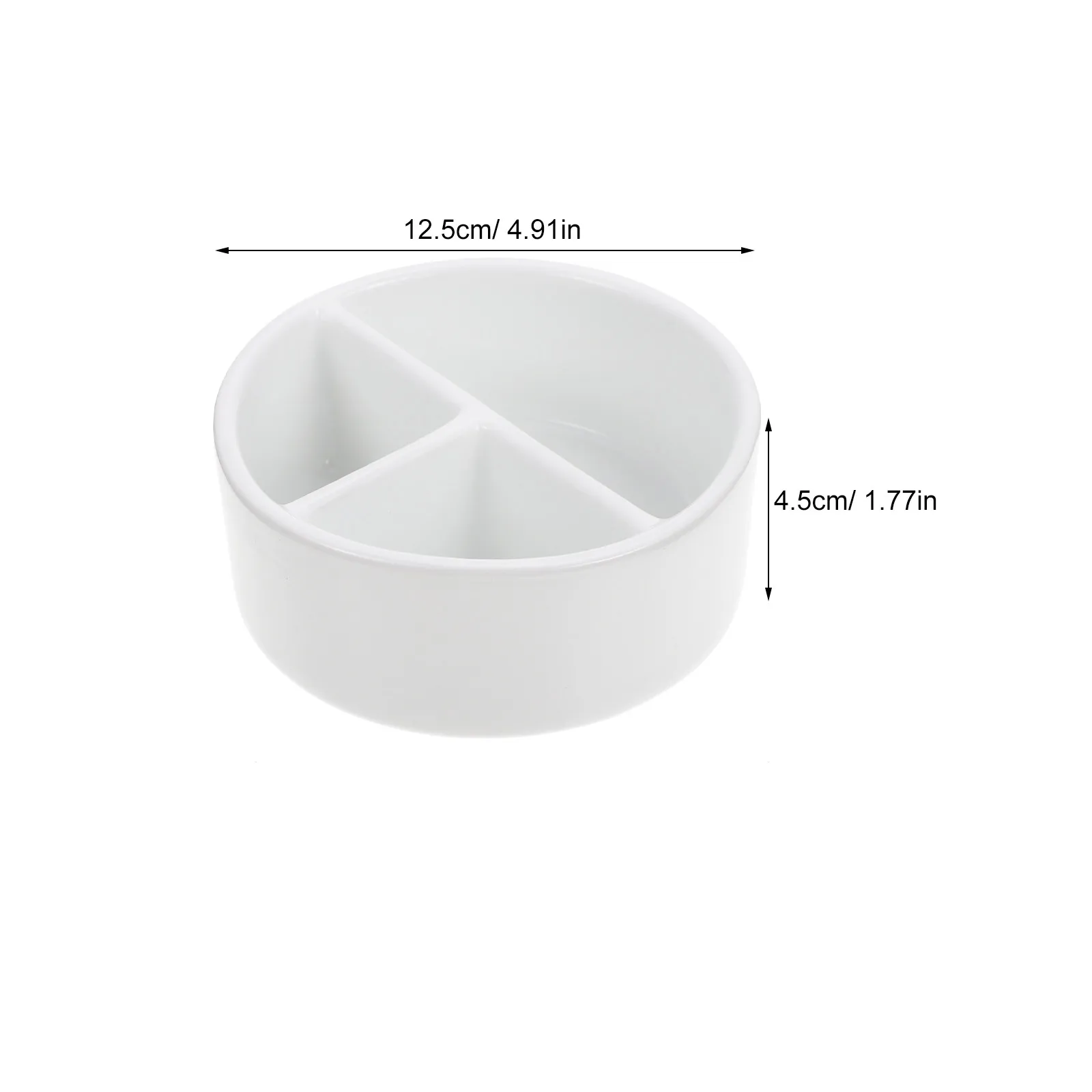Ceramic Calligraphy Ink Dish Large Capacity Sturdy Ink Well Lightweight Portable Pen Washing Container Suitable for Calligraphy