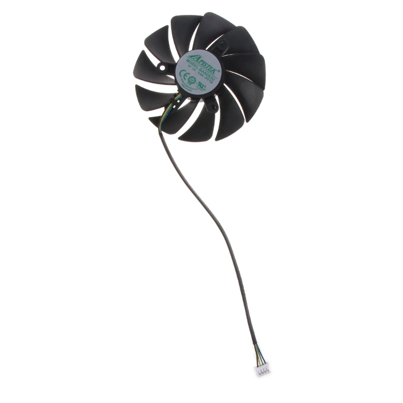4Pin 12V GPU กราฟิกการ์ดพัดลมระบายความร้อน VGA Cooler สำหรับ ZOTAC GAMING GeForce 3060 3060 Ti Twin OC การ์ด