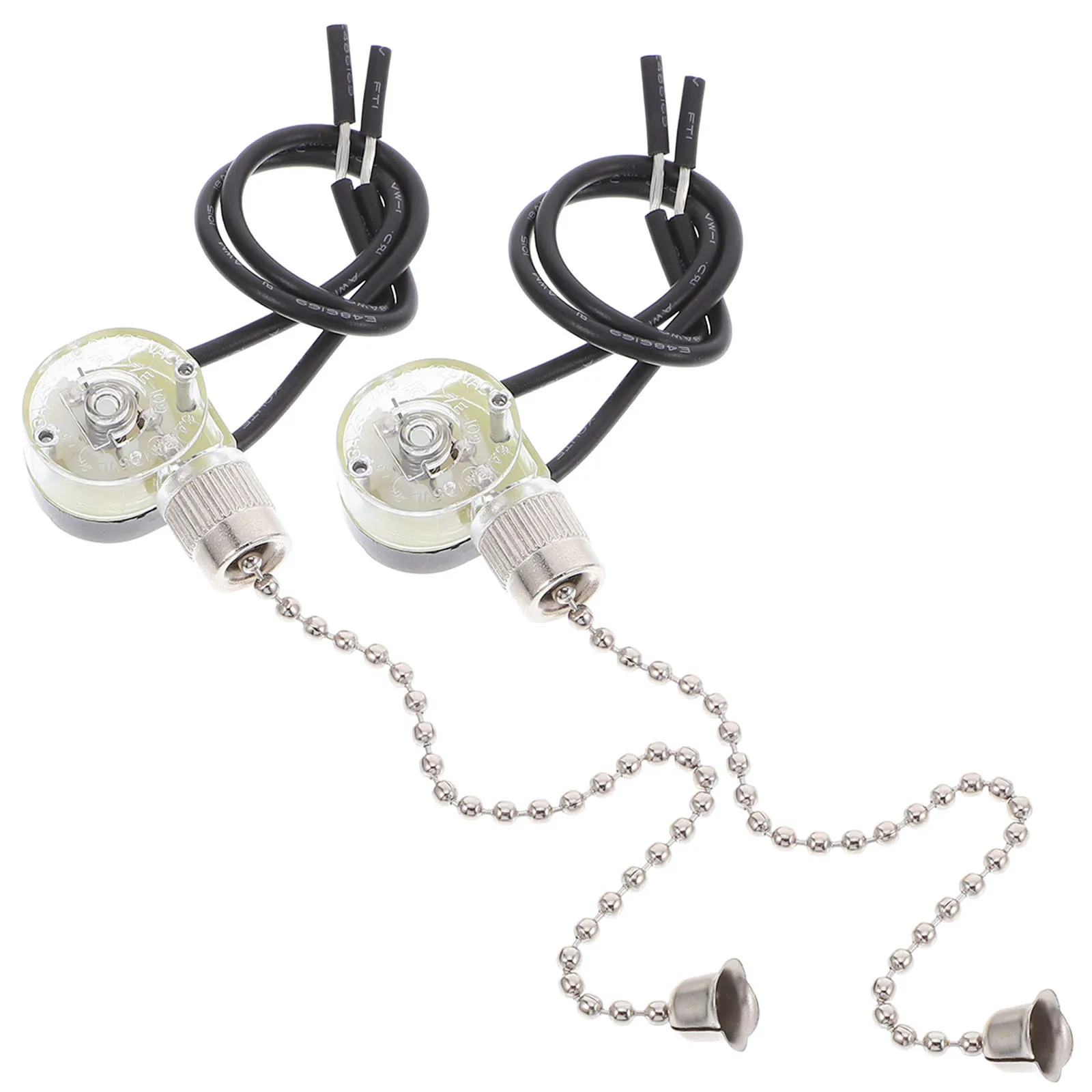 

2pcs Fan Pull Chain For Ceiling Light Decorative Pull Chain Extender Replacement Switch Cord Fine Craftsmanship Multi-Use