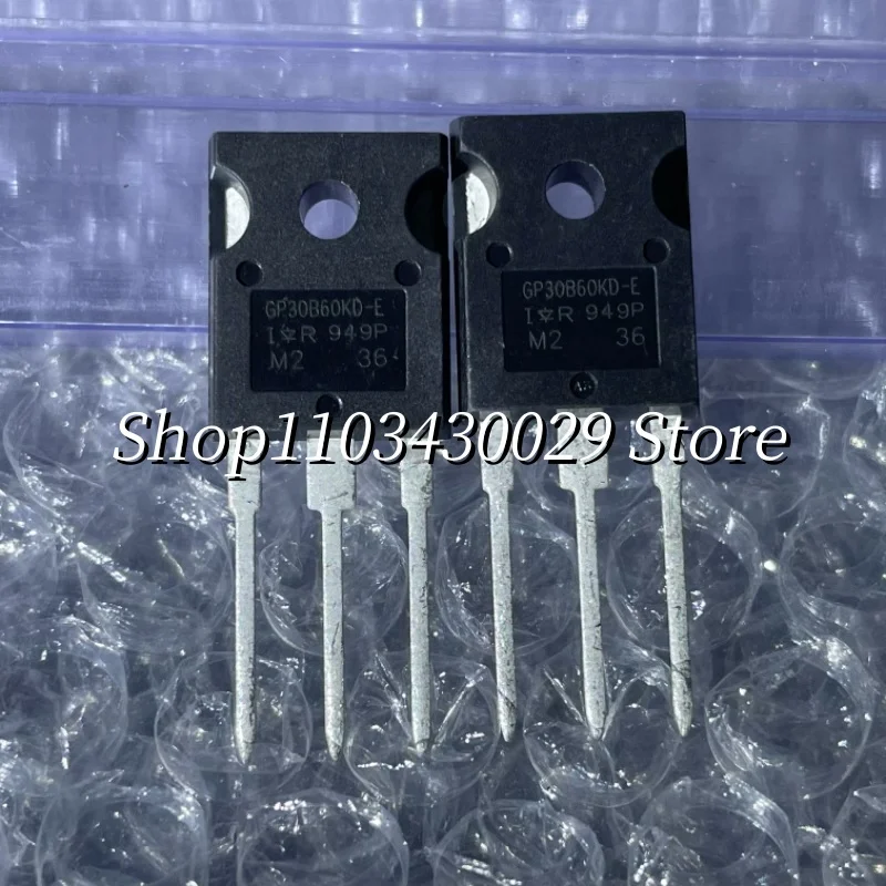 10Pcs New and Original IRGP30B60KD-EP GP30B60KD-E TO-247 30A 600V IGBT Power Tube