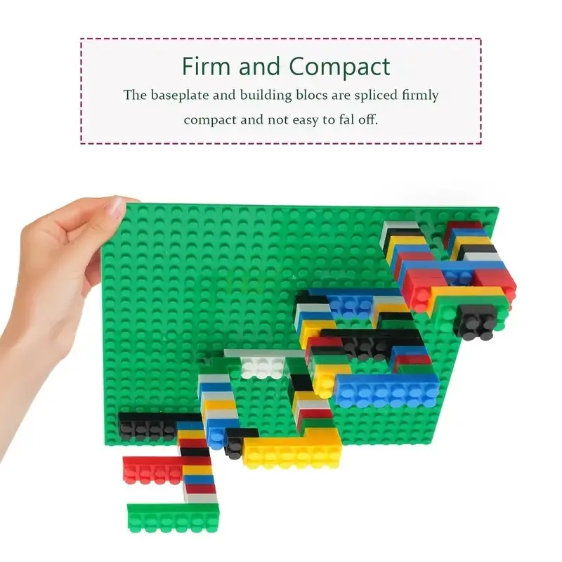 Classic Baseplate 32*32 16X32 16X16 Dots Building Blocks Bricks Base Plates DIY Plastic Board Building Blocks Construction Toys