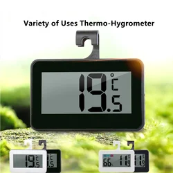 New Multi-Purpose Household Thermometer And Hygrometer Digital LCD Bedroom Basement Cold Storage Refrigerator Thermometer