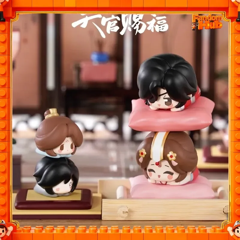 صندوق أعمى أصلي من Heaven Offcial'S Blessing Tian Guan Ci Fu - هدية لعبة X IE Lian، Hua Cheng، San Lang، Feng Shi القابلة للجمع