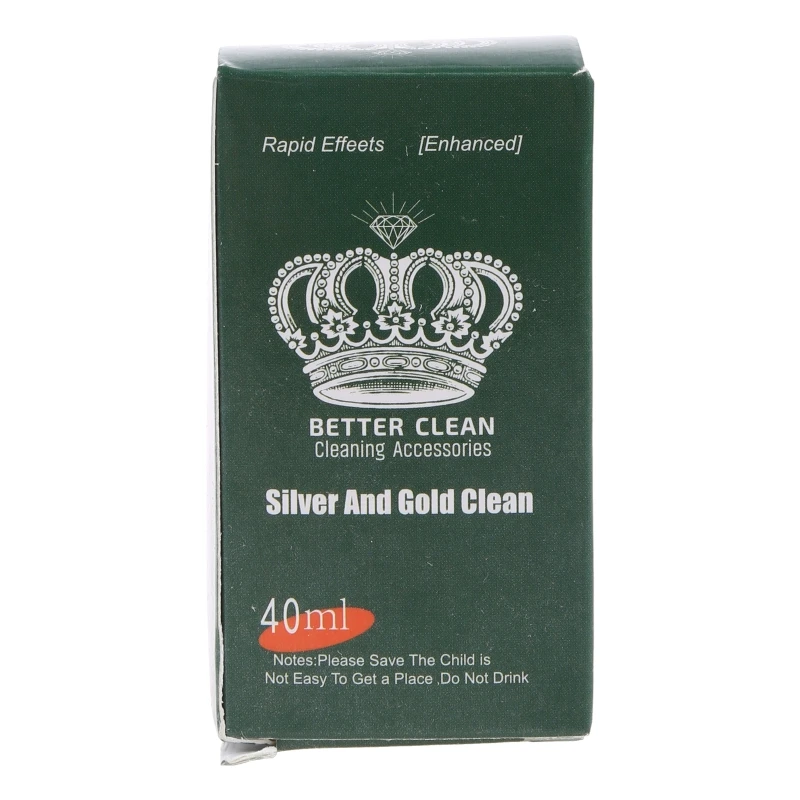 ZB91 Sieraden Polish Cleaner & Tarnish Remover Cloth Gebruik op zilveren sieraden Antiek Zilver Cleaner Liquid Anti-Tarnish