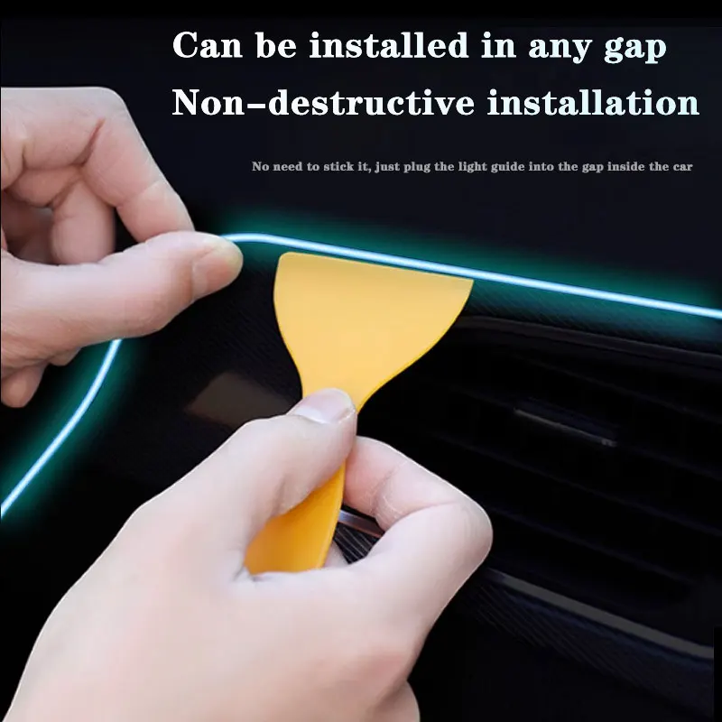 ل Volkswagen Tiguan MK3 3th 3rd CT1 2025 2026 2/18 في 1 سيارة مصباح لتهيئة الجو مصباح RGB الظل فرقة غاسل جو مجموعة #5