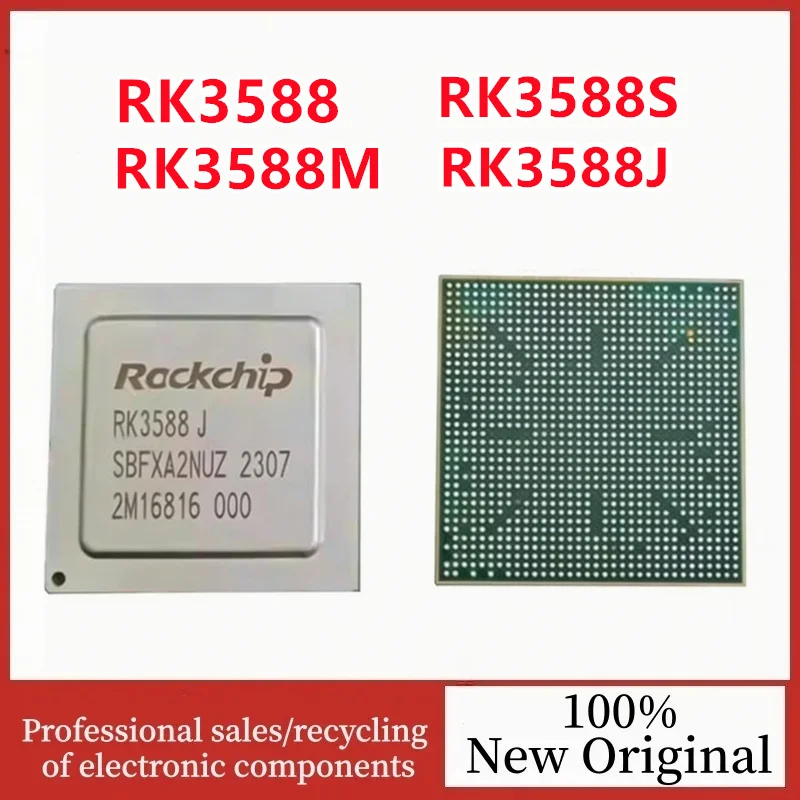 

Новая оригинальная плата RK3588 RK3588S RK3588M RK3588J BGA, высокопроизводительный чип MCU для 5G-шлюзов и периферийных устройств