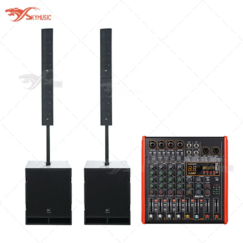 

Active ALL-IN ONE DSP Column Line Array Pro Speaker