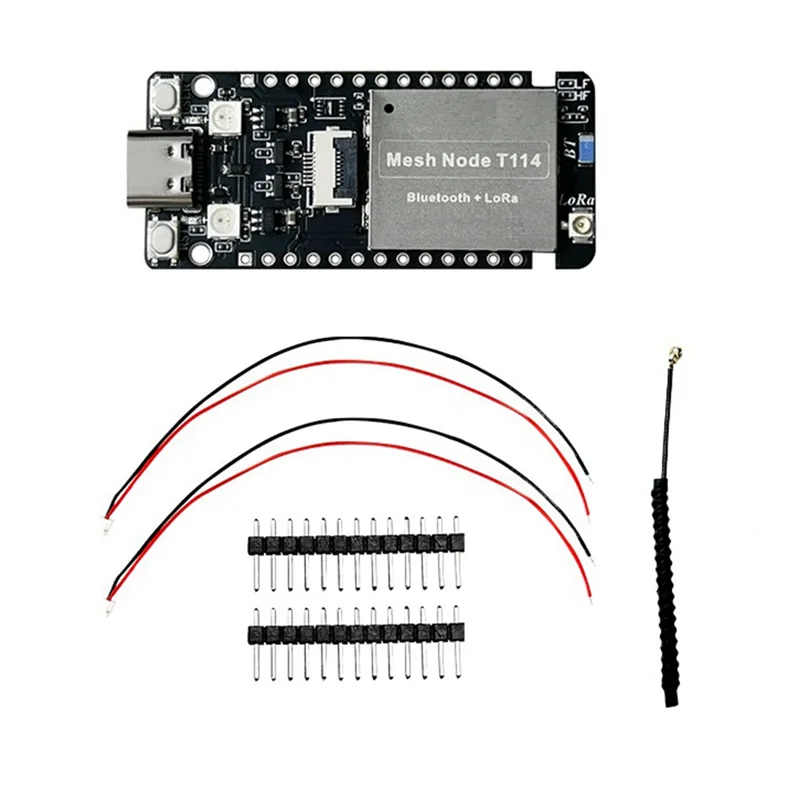 Mesh Node T114 Meshtastic Tracker NRF52840 SX1262 Lorawan UNTUK Arduino BLE Wifi Positioning Devboard Daya Rendah-A31R