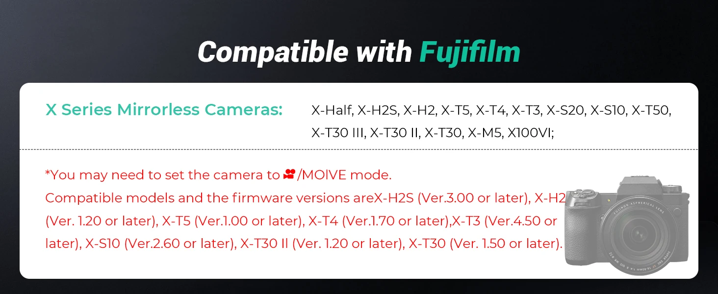 Wiederaufladbare Kabellose Kamera-Aufnahmeknopf-Fernbedienung für Obergriff, Video Start/Stopp Fernauslöser für Canon Sony Fujifilm – Detail 11