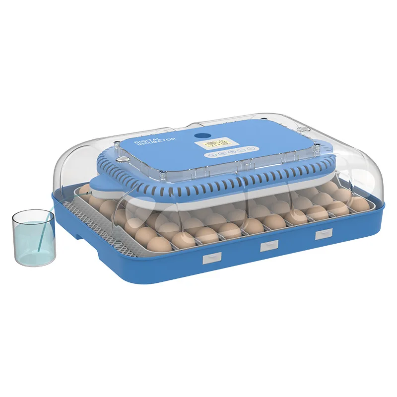 New intelligent moisture control poultry incubator, chick egg incubator, fully automatic household 70 incubator