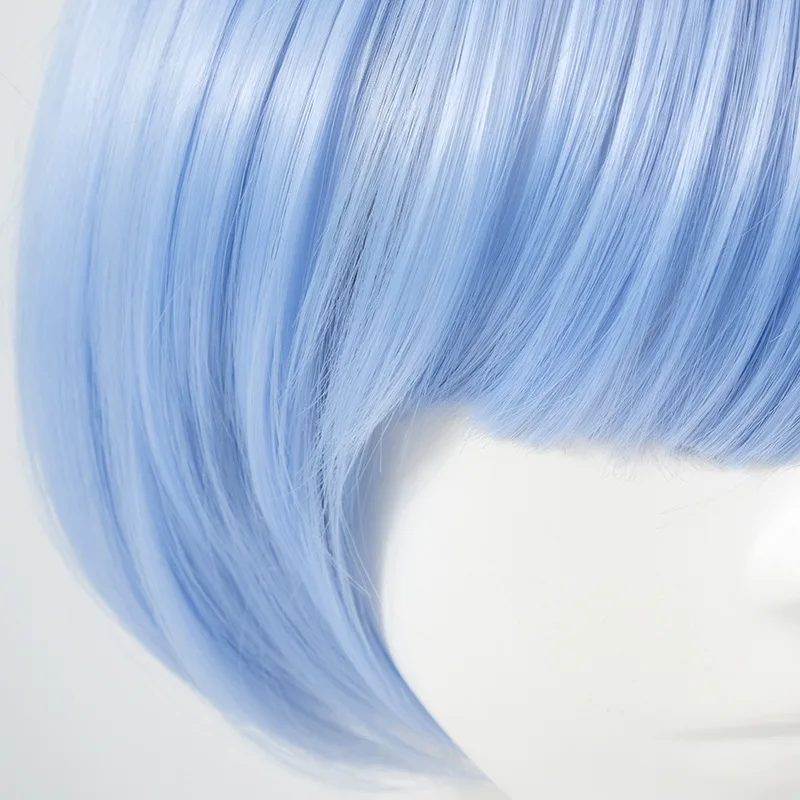 Vida em outro mundo começando de zero - Peruca Rem e Ram - Peruca Cosplay