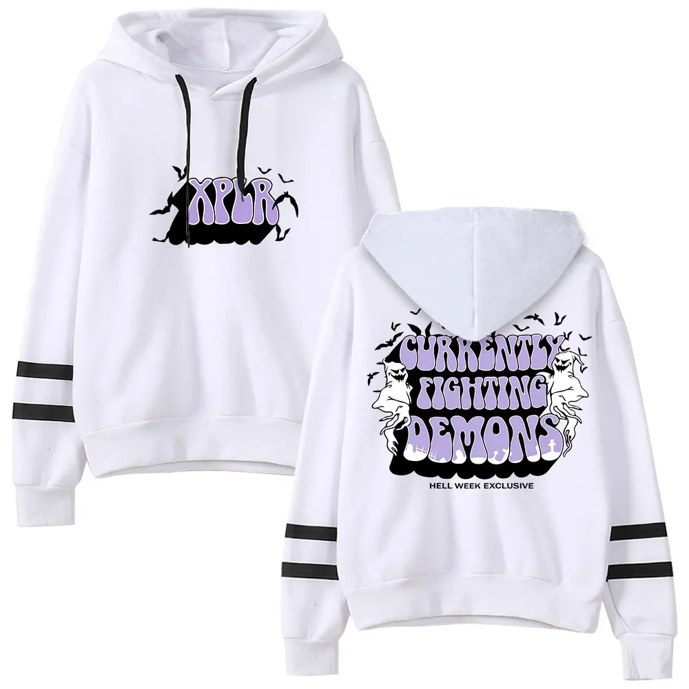 Sam and Colby XPLR Fighting Demons HW Vintage 90s Merch Pullover Hoodie Merch Fashion Hoodie Fashion Sweatshirt Pullover