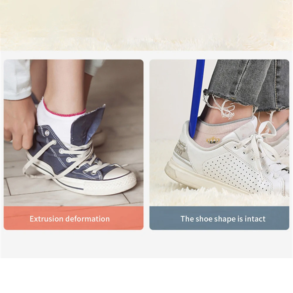 Shoe Lift 5 Colors Easy To Grip Exquisite Workmanship Fit To The Heel Curved Design Portable Shoe Lifting Device