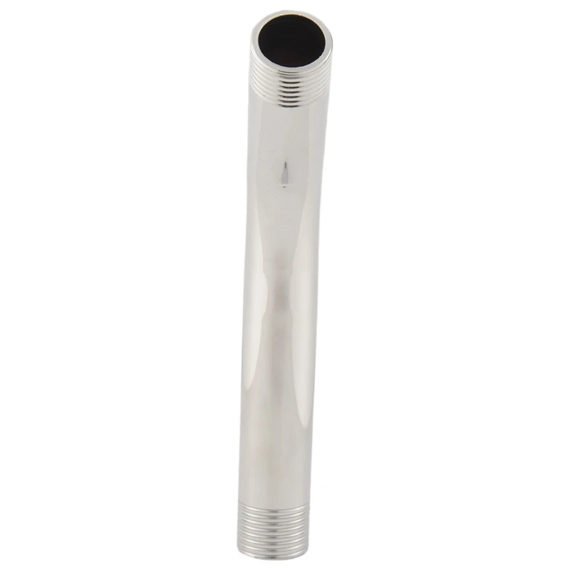 

Flash Trend G1/2 Inch 15Cm Wall Mounted Stainless Steel Shower Head Extension Angled Shower Arm Extra Pipe
