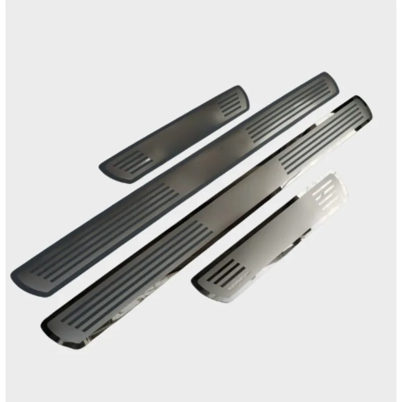 for Ford EcoSport 2013 2014 2015 2016~2024 Door Sill Scuff Plate Guard Styling Scuff Plate Peda Pedal Cover car Accessories