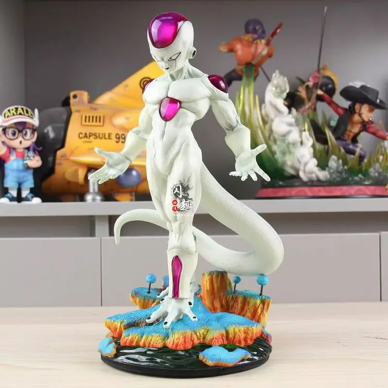 لعبة دراغون بول زد فريزا نموذج أنيمي DBZ سوبر سايان ألعاب شخصيات الحركة مانغا تمثال 28 سنتيمتر بولي كلوريد الفينيل GK تمثال الحلي هدية للأطفال #2