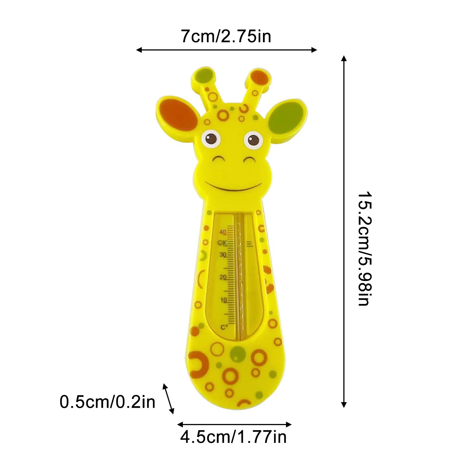 Bath Thermometer Lovely Giraffe Baby Tub Thermometer Bath Tub Thermometer Floating Toy Thermometer For Baby Shower Tools