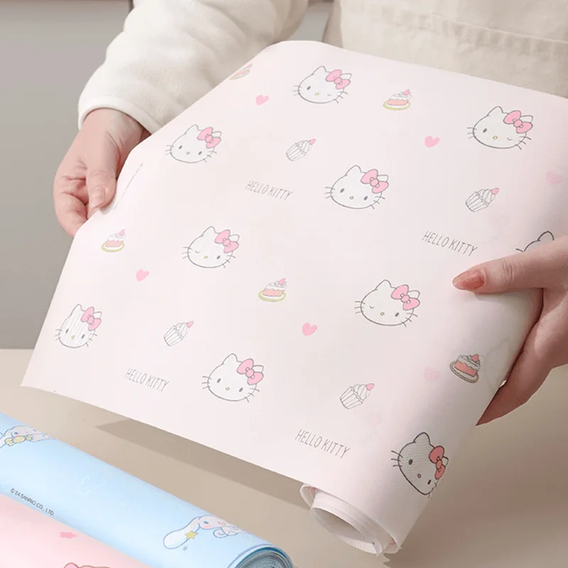 Sanrio Drawer Liner Paper, Kitchen Waterproof and Oil-proof Paper Towels, Clothes and Shoes Cabinet To Prevent Dirty Table