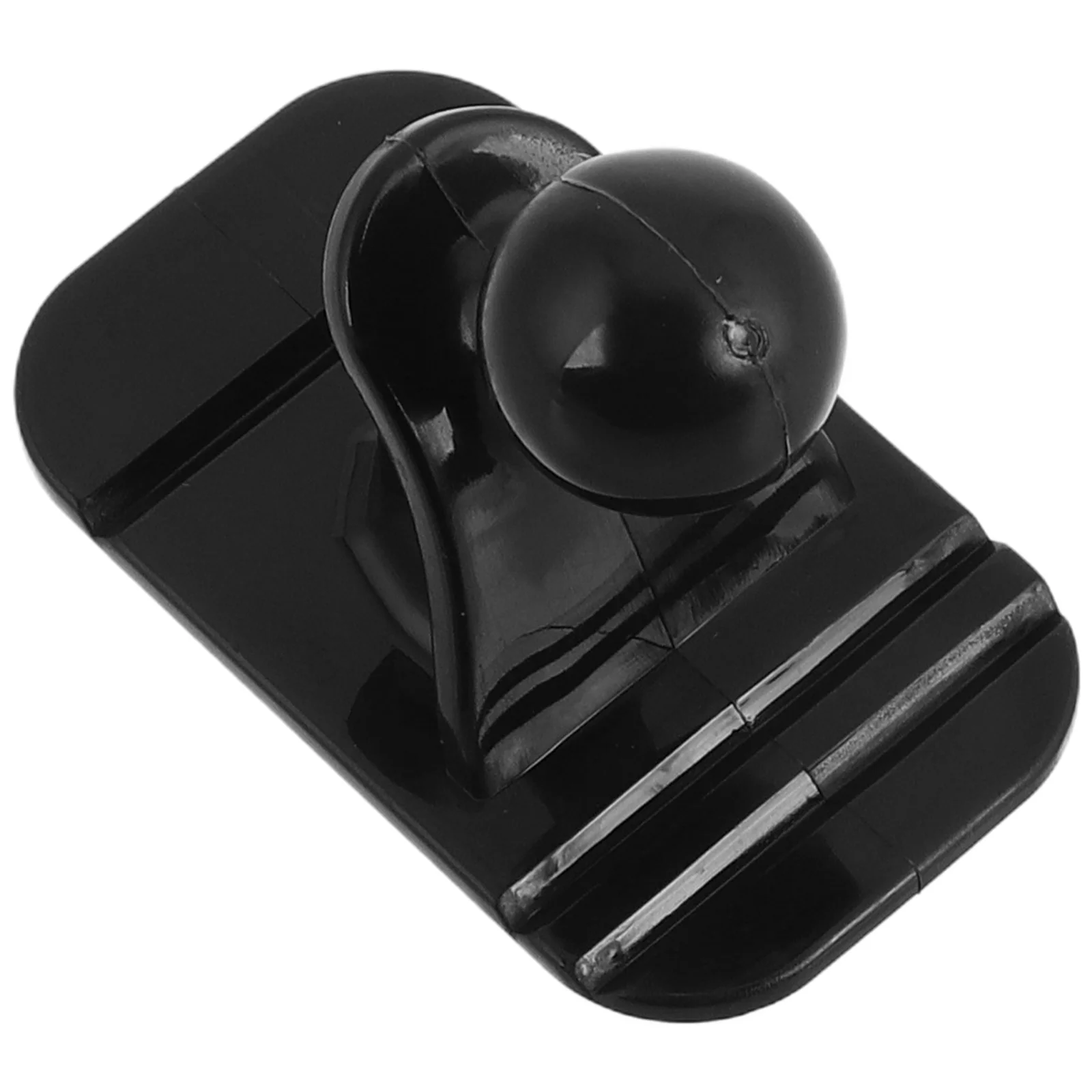 

Ball Head Mobile Phone Holder Cell Shaped Car Support Black Plastic Fixing Bracket