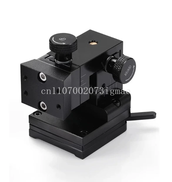 Magnetic probe seat XYZ axis displacement platform three-axis manual fine-tuning stage precision 0.005m