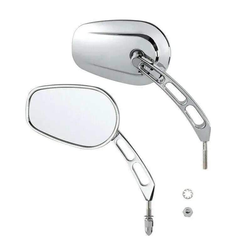

1 Pair Motorcycle Rear Mirrors For Harley-Davidson Cross Dyna Fatboy Heritage Road Glide Rocker Sportster 1200 883